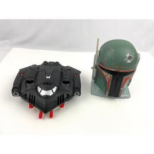 Lot Star Wars Micro Machines Playset Boba Fett 1996 Battlezone Falcon Wing VTG